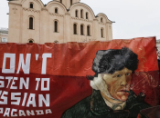 Демонстрация "Не слушайте русскую пропаганду" у посольства Нидерландов в Киеве, 5 февраля 2016 года. Фото иллюстративное