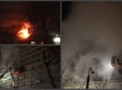 Загорівся всього один номер на п'ятому поверсі, однак без постраждалих не обійшлося