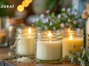 Ароматну свічку, яка може стати чудовим декором для дому легко зробити своїми руками (зображення створено за допомогою ШІ)