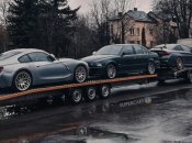 Ввезені до Львова спорткари BMW