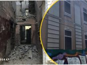 Невідомі особи руйнують стару будівлю