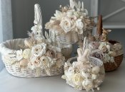 Пасхальная корзина может быть произведением искусства