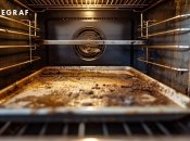 Не беспокойтесь, существует быстрый и эффективный способ очистить вашу духовку (фото создано с помощью ИИ)
