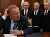 Андрій Костін та Володимир Путін