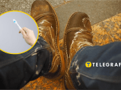 Следы соли на обуви