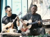 Російський музикант Рома Звір виступає перед окупантами