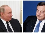 владимир путин и Марио Драги