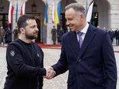 Володимир Зеленський та Анджей Дуда (зліва направо)