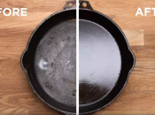 Чистим сковородки с помощью кофейной гущи и горчицы