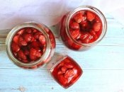 Клубника на зиму в собственном соку