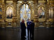 Эммануэль Макрон и Владимир Зеленский в Киеве 10 мая