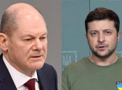 Олаф Шольц и Владимир Зеленский