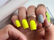 Модные идеи яркого маникюра