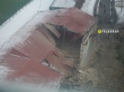 Разрушенный спорткомплекс