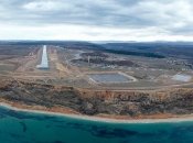 Вид на аеродром Бельбек з моря