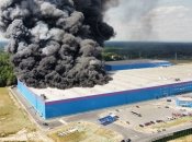 Склад Озон спалахнув за лічені хвилини