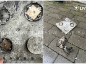 Части вражеского БПЛА