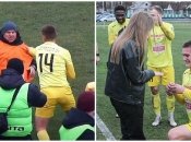 В беларуси с кулаками набросились на девушку, которой делал предложение футболист