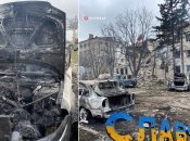 Наслідки ракетного удару по Слов’янську