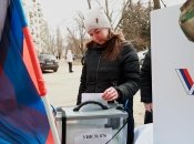 В России продолжаются так называемые выборы президента