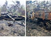 Подбитая российская техника