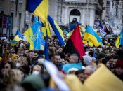 Митинг в поддержку Украины в войне с РФ