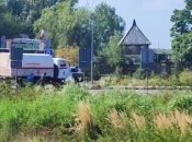 Место взрыва в Мариуполе