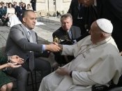 Умар Кремльов та Папа Франциск