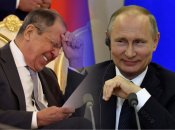 Сергій Лавров та Володимир Путін
