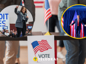 Камала Гарріс та Дональд Трамп