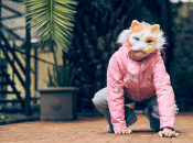 Квадробер в масці