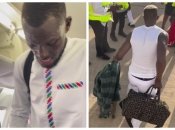 Борт с футболистами сборной Гамбии совершил экстренную посадку