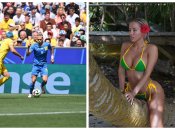 Михаил Мудрик поздравил российскую модель?