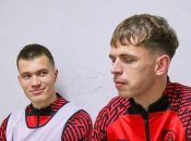 Футболісти "Кривбасу" під час повітряної тривоги