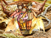 Засеивают дом зерном