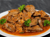 Печень с луком