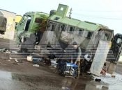 Військові їхали у броньованій вантажівці