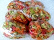 Заморозьте овочі і готуйте легко!