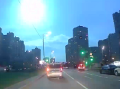 В небе над Киевом заметили странную вспышку