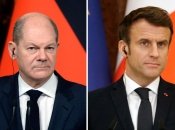 Олаф Шольц и Эмманюель Макрон