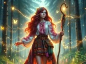 Баба Яга в украинском фольклоре не была страшной злодейкой