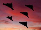 Ворожі дрони в нічному небі