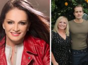 Софія Ротару із сестрою Аурікою та онуком Анатолієм