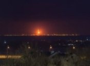 Новочеркасская ГРЭС горит, возможно, после атаки БПЛА