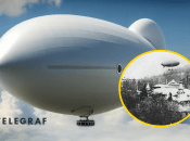 Дирижабль над Киевом