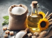 Сахар и подсолнечное масло