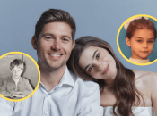 Екатерина Полтавская и Владимир Остапчук в детстве