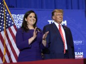 Еліс Стефанік та Дональд Трамп