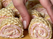 Очень вкусные рулетики с крабовым вкусом