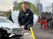 Голова Броварської РДА Володимир Мйбоженко влаштував ДТП